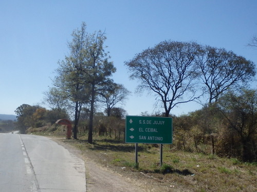  We're heading toward San Salvador de Jujuy.